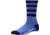 Striped Hike Light Crew Sock - Womens-Polar Purple-Large