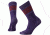 Smartwool Striped Hike Medium Crew Sock - Women's -Mountain Purple-Small