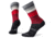 Smartwool Sulawesi Stripe Crew Socks - Womens, Black, Medium, SW003900001-M