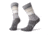 Smartwool Sulawesi Stripe Crew Socks - Womens, Light Gray, Small, SW003900039-S