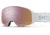 Smith 4D Mag S Googles, ChromaPop Everyday Rose Gold Mirror , White Chunky Knit, M007600OR99M5