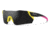 Smith Attack Sunglasses, Matte Citron Frame, Chromapop Black Lens, 200422PGC991C
