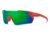Smith Attack Sunglasses, Matte Red Rock Frame, Chromapop Green Mirror Lens, 2004220Z399X8