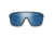 Smith Boomtown Sunglasses, Matte Black Frame, ChromaPop Polarized Blue Mirror Lens, 20493200399XX