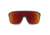 Smith Boomtown Sunglasses, Matte Black Frame, ChromaPop Red Mirror Lens, 20493200399X6