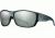 Smith Frontman Elite Sunglasses, ChromaPop Polarized Platinum Lens, Black Frame, FNTRPGYMBK