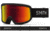 Smith Frontier Goggles, Black, Red Sol-X Mirror, M004292QJ99C1