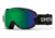 Smith I/OS Snow Goggles - Womens, Black, Chromapop Sun Green Mirror Lens, IS7CPSBK19