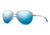 Smith Langley Sunglasses, Matte Ruthenium Frame, Polarized Blue Mirror Lens, 233444R8160JY
