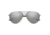 Smith Layback Sunglasses, Gunmetal Frame, Polarized Platinum Mirror Lens, 204062KJ160XN