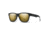 Smith Lowdown Slim 2 Sunglasses, Matte Black Gold Frame, ChromaPop Polarized Black Gold Lens, 2010440NZ51HN
