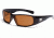 Smith Optics Hideout Sunglasses with Mahogany frames and Photochromic Copper lenses