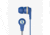 Skullcandy INK'D 2 earbuds with Mic-Ill Famed Royal Blue