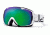 Smith I/O Goggles, White Foundation, Green Sol X Mirror And Sensor Mirror Lenses IO7NXFW10