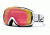 Smith I/O Goggles, White Foundation, Red Sensor Mirror And Platinum Mirror Lenses IO7RZFW10