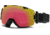 Smith Optics Iox Elite Turbo Fan (New) Goggles - Black Frame, Photochromic Red Sensor Lenses IL5PRZBK12