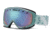 Smith Optics Phase Snow Goggles - Mist Motif Frame w/ Blue Sensor Lens PZ6ZTM13