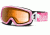 Smith Optics Sidekick Goggles - Pink Flutterby Frame, Gold Lenses DK2GPF12