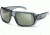 Smith Optics Vanguard Sunglasses - Smoke Crystal frame, Green Lense