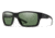 Smith Outback Sunglasses, Matte Black Frame, ChromaPop Polarized Gray Green Lens, 20126200359L7