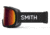 Smith Range Low Bridge Fit Googles, Red Sol-X Mirror, Black, M004222QJ99C1