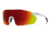 Smith Reverb PivLock Sunglasses, Matte White Frame, ChromaPop Red Mirror Lens, 2015216HT99X6