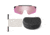 Smith Ruckus Sunglasses, Matte Black Frame, Opal Mirror to Contrast Rose Lenses, ChromaPop, 20152200399G0