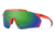 Smith Ruckus Sunglasses, Matte Red Rock Frame, Chromapop Green Mirror Lens, 2015220Z399X8