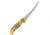 Smith's Sharpeners EdgeSport Boning/Fillet Knife, 11.5in Overall, 6in Satin 420 SS Fillet Blade, Gray And Yellow Tpe Handle, Gray Plastic Blade Cover, Gray and yellow, 51061