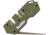 Smith's Sharpeners PP1 Mini Tactical Sharpener, 3.25in Overall, OD Green G10 Handle, Ceramic And Carbide Sharpening Slots, Diamond Coated Sharpening Rod, OD green, AC50984