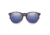 Smith Wander Sunglasses, Black Marble Frame, ChromaPop Polarized Violet Mirror Lens, 204931GBY55DF