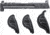 Smith &amp; Wesson 11551 Performance Center Slide Kit MS 40 S&amp;W 4.25 Adjustable Bla