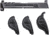 Smith &amp; Wesson 11873 Performance Center Slide Kit NMS 9mm 4.25 Adjustable Black