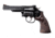 Smith &amp; Wesson 19 Revolver, .357 Magnum, 4.25in barrel, blued finish carbon steel frame, checkered walnut w/medallion grip, revolving chamber, fixed blade front, adjustable rear, 6 round magazine, SW-19-1-FRRMPG