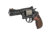 Smith &amp; Wesson 329PD Revolver, .44 Remington Magnum, 4in Barrel, N Frame, Adjustable, Black Frame, Wood Grip, 6 Round Cylinder, 163414