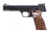 Smith &amp; Wesson 41 Pistol, .22 Long Rifle, 5.5in barrel, carbon steel frame, wooden target w/thumbrest grip, blowback operated semi-auto, patridge front, adjustable rear, 10 round magazine, SW-41-1-FRRMPG