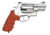 Smith &amp; Wesson 500ES Revolver, .500 S&amp;W Magnum, 2.75in barrel, stainless steel frame, bright orange Hogue grips grip, revolving chamber, red ramp front, adjustable rear, 5 round magazine, SW-500ES-1-FRRMPG