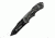 Smith &amp; Wesson Black Ops MAGIC Gen 3, 2.5 in., Black Aluminum, Tanto,Plain SWBLOP3SMT