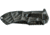 Smith &amp; Wesson Black Ops Mini M.A.G.I.C. Assisted Opening Liner Lock Folding Knife,2.5in Black Steel Partially Serrated Drop Point Blade,Grey Aluminum Handle,Clam Package SWBLOP3SMSCP