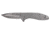 Smith &amp; Wesson Executive Platinum Folding Knife, 3in, Stainless Steel, Drop Point, Stainless Steel Handle, 1205009