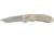 Smith & Wesson ExtremeOps Tanto Folder Knife, Partially serrated matte finish 420C stainless tan, stainless tanto blade SW50TS
