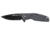 Smith &amp; Wesson Flipper 3in Folding Knife, Black Plain Blade 1084308
