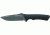 Smith &amp; Wesson Full Tang Drop Point Fixed Blade Knife, Black / Silver, Medium SWF1LCP