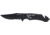 Smith &amp; Wesson Knife Extreme Ops 3.5 Folder W/Strap Cutter Black, 1215364