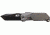 Smith &amp; Wesson M&amp;P MAGIC, Gray Aluminum Handle, Black Tanto Plain, SWMP9BT