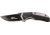 Smith &amp; Wesson M&amp;P Shield Assisted Opening Folding Knives, 2.75 in, 8Cr13MoV Stainless Steel, Drop Point, Black/Gray, Aluminium Handle, 1085919