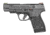 Smith &amp; Wesson M&amp;P Shield Plus Pistol, 9mm Luger, 4in barrel, black polymer frame, integrated polymer grip, recoil operated semi-automatic, fiber-optic front and rear, 13 round magazine, SW-MP SH Plus-7-FRRMPG