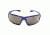 Smith &amp; Wesson Major Shooting Glasses, Full Frame, Blue/Smoke Lens, 110158