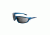 Smith &amp; Wesson Major Shooting Glasses, Full Frame, Blue/Smoke Lens, 110158