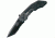 Smith &amp; Wesson Military Police Magic Assisted Opening Folding Knife, 2.9 in, 4034, Black Combo Tanto Blade, Flat Dark Earth Handle, SWMP3BSD
